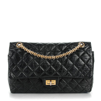 Chanel Aged Calfskin Quilted 2.55 Reissue 226 Flap Black 1 of 8