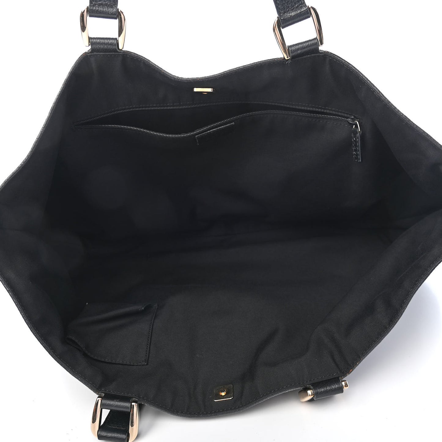 Monogram Large Abbey Tote Black