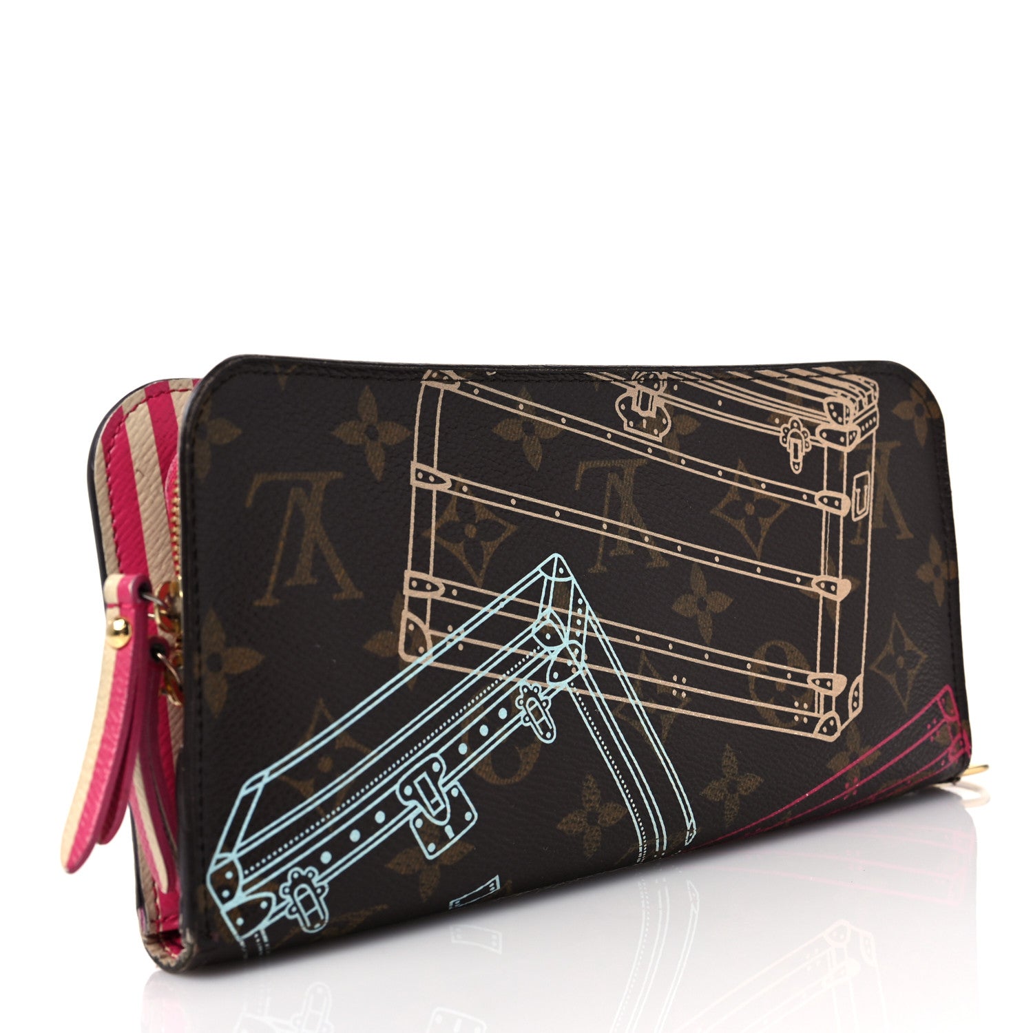 Louis Vuitton Monogram 2014 Christmas Animation Insolite Wallet 3 of 10