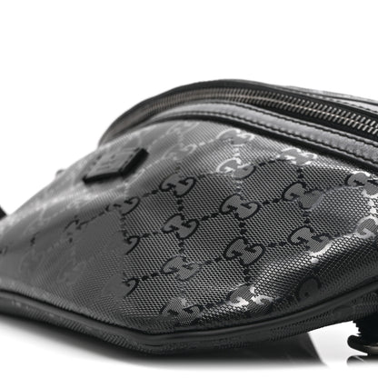 Gucci Imprime Monogram Belt Bag Black 11 of 11