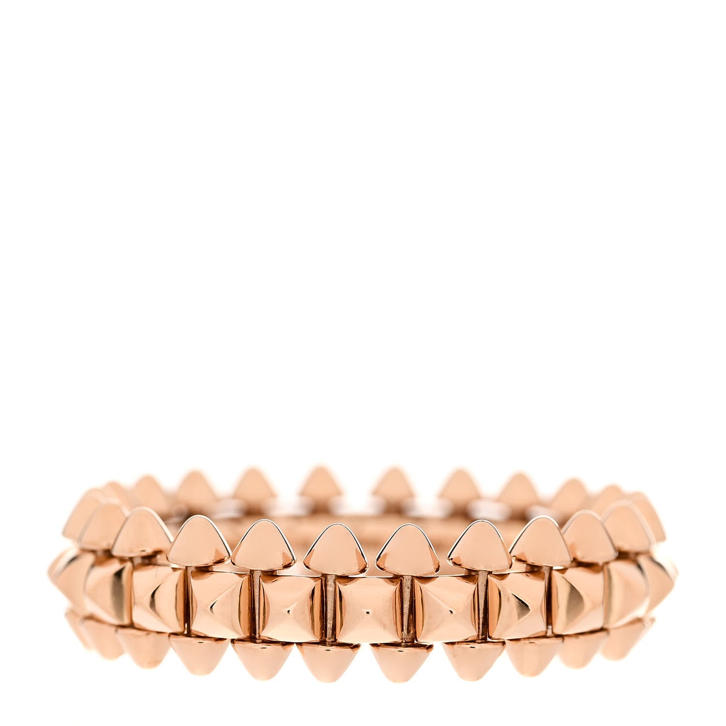 18K Pink Gold SM Clash De Cartier Ring 57 8