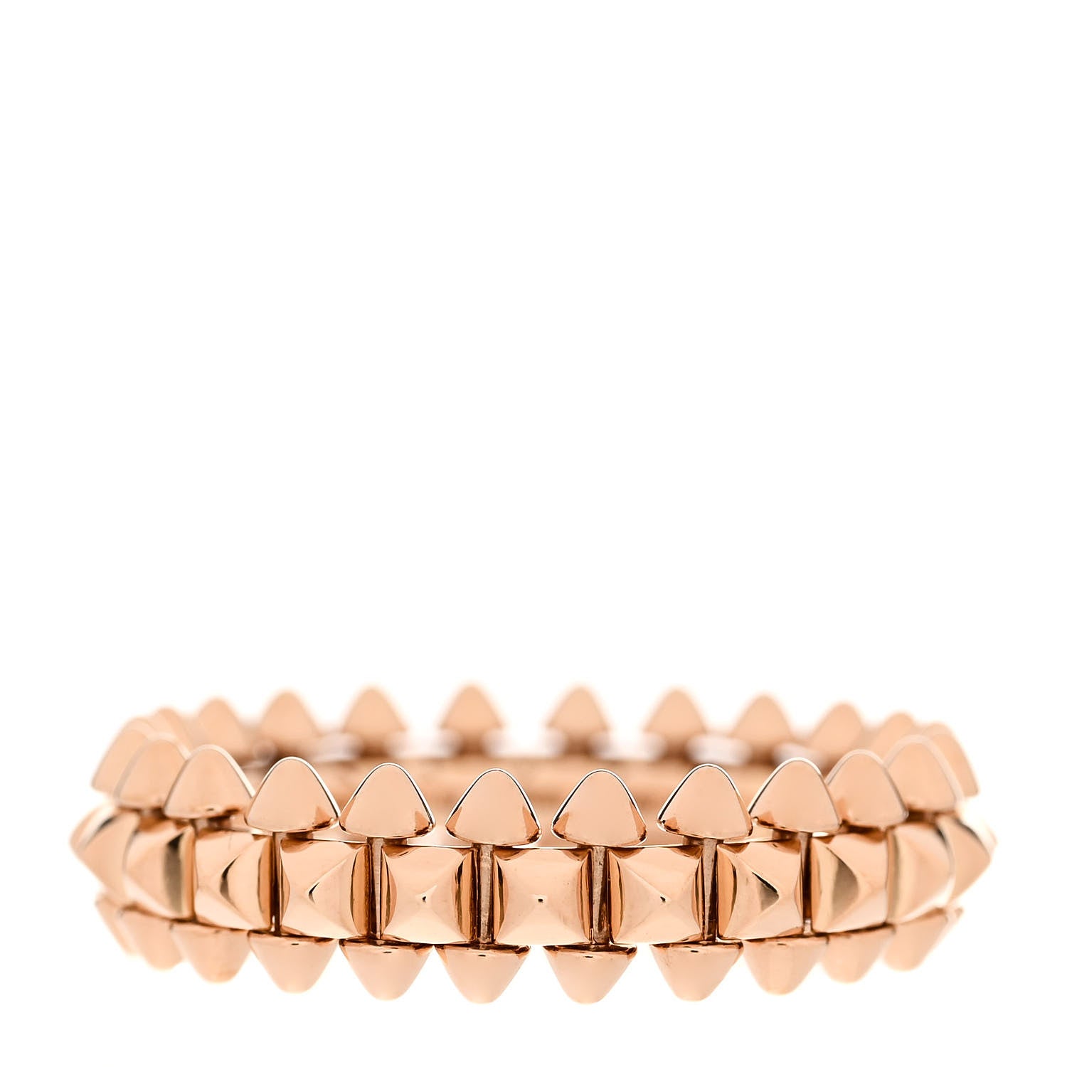 Cartier 18K Pink Gold SM Clash De Cartier Ring 57 8 1 of 5