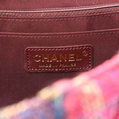 Chanel Tweed Jumbo Flap Red 6 of 15