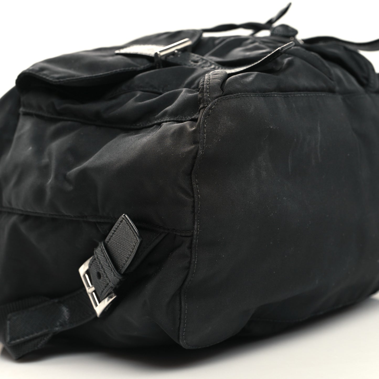 Nylon Vela Medium Backpack Black