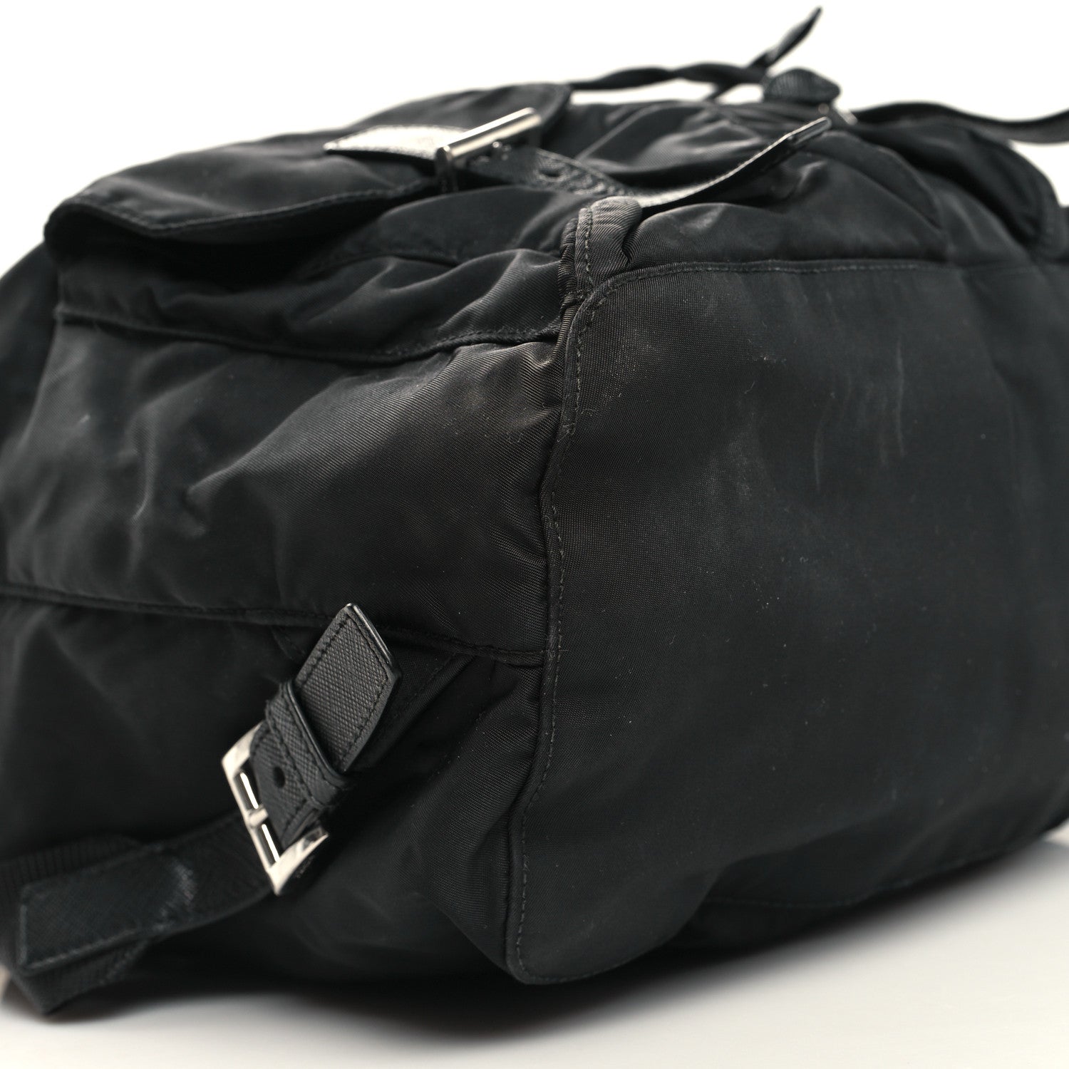 Prada Nylon Vela Medium Backpack Black 8 of 9