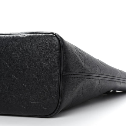 Louis Vuitton Empreinte Monogram Giant Neverfull MM Black 9 of 9