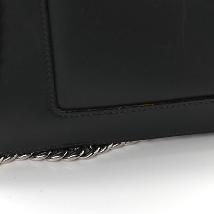Celine Suede Small Case Chain Flap Grey 10 of 12