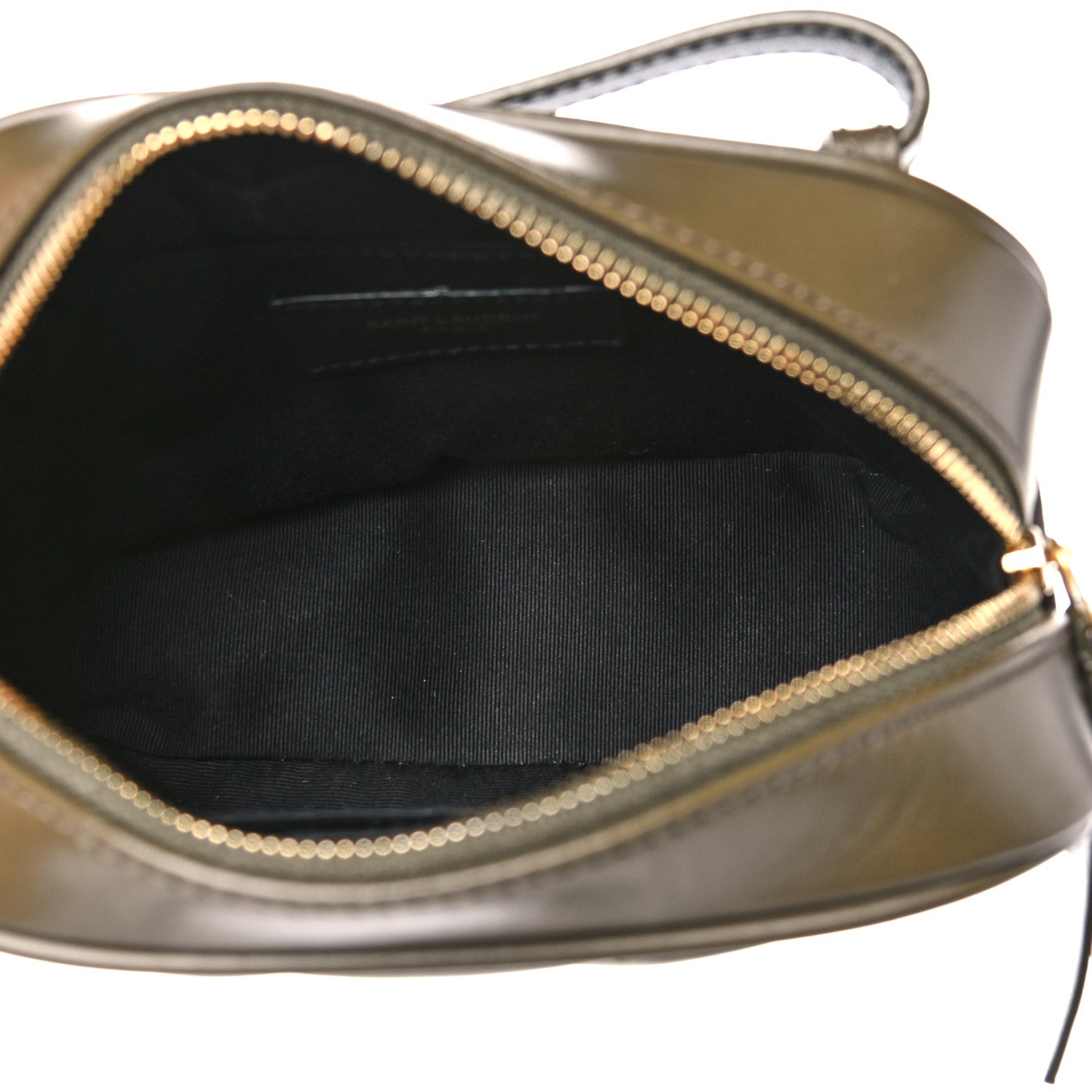 Saint Laurent Calfskin Matelasse Monogram Lou Belt Bag Military Olive 5 of 9
