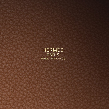 Hermes Taurillon Clemence Picotin Lock 18 PM Gold 6 of 9