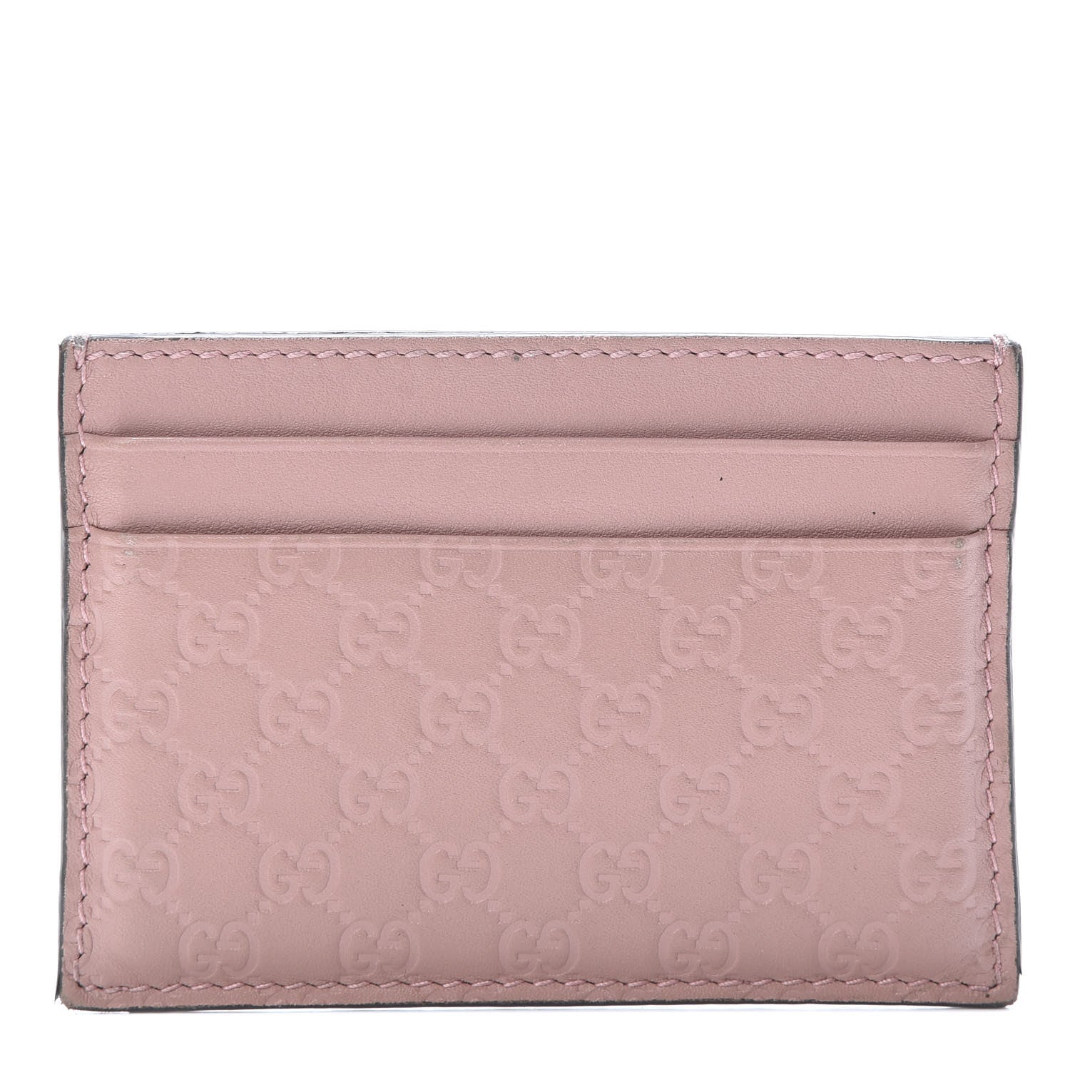 Gucci Microguccissima Card Holder Soft Pink 1 of 8