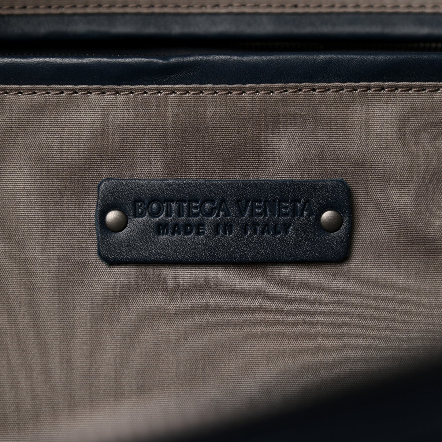 Nappa Intrecciato Large Duffel Denim