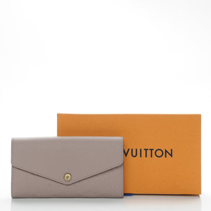 Louis Vuitton Empreinte Sarah Wallet NM Mastic 9 of 9