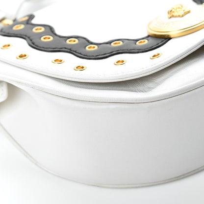 Versace Calfskin Vanitas Crossbody Bag White 8 of 21