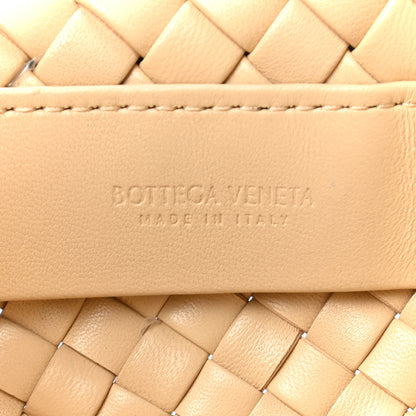 Bottega Veneta Nappa Intrecciato The Fringe Crisscross Bag Porridge 5 of 6