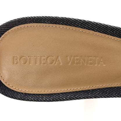 Bottega Veneta Denim Matelasse Padded Mule Sandals 39 Indigo 7 of 13