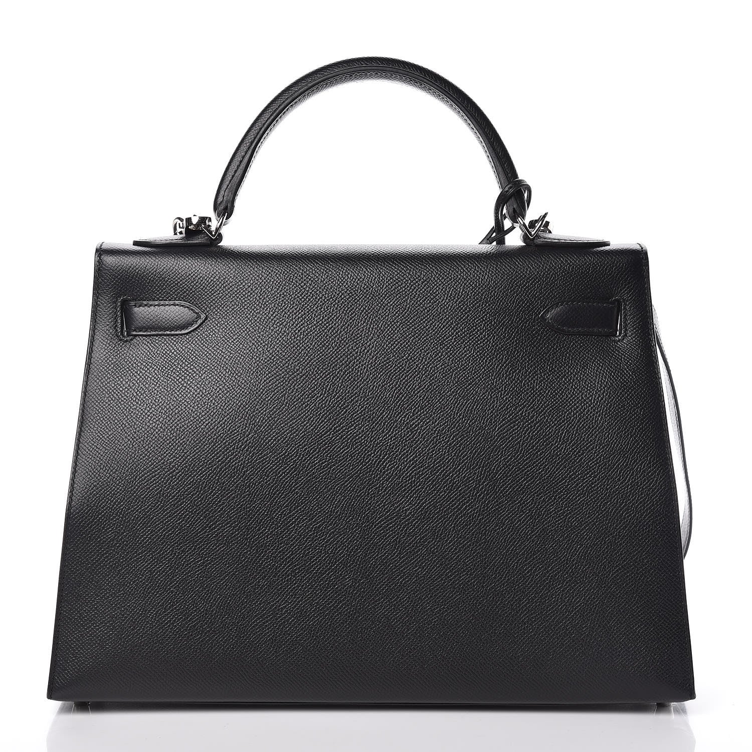 Hermes Epsom Kelly Sellier 32 Black 4 of 47
