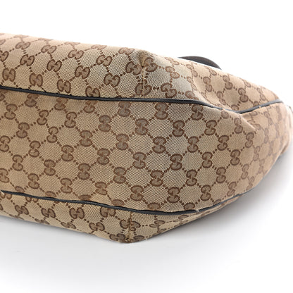 Gucci Monogram Large New Ladies Web Hobo Dark Brown 8 of 8