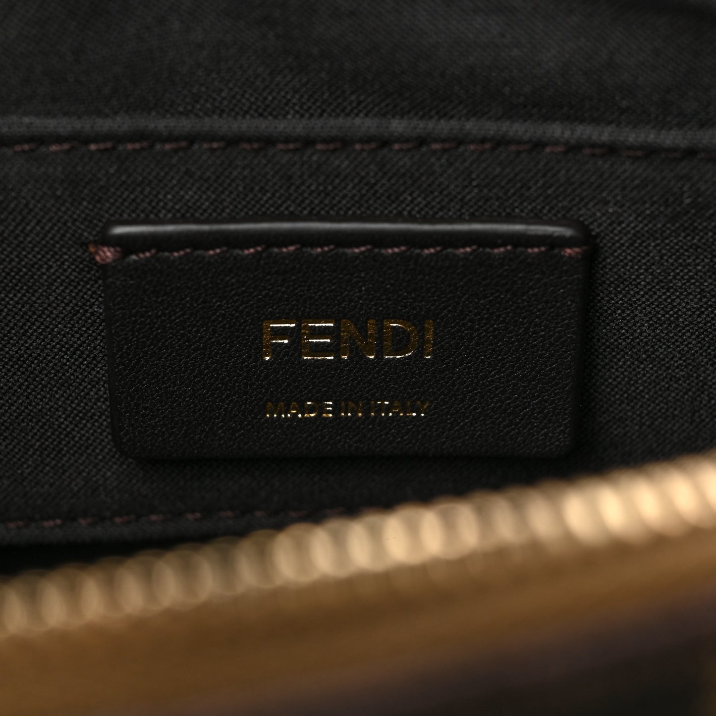 Fabric Jacquard Vitello King Plexiglass FF 1974 Logo Embroidered Mini By The Way Top Handle Boston Bag Tobacco Moro Sand