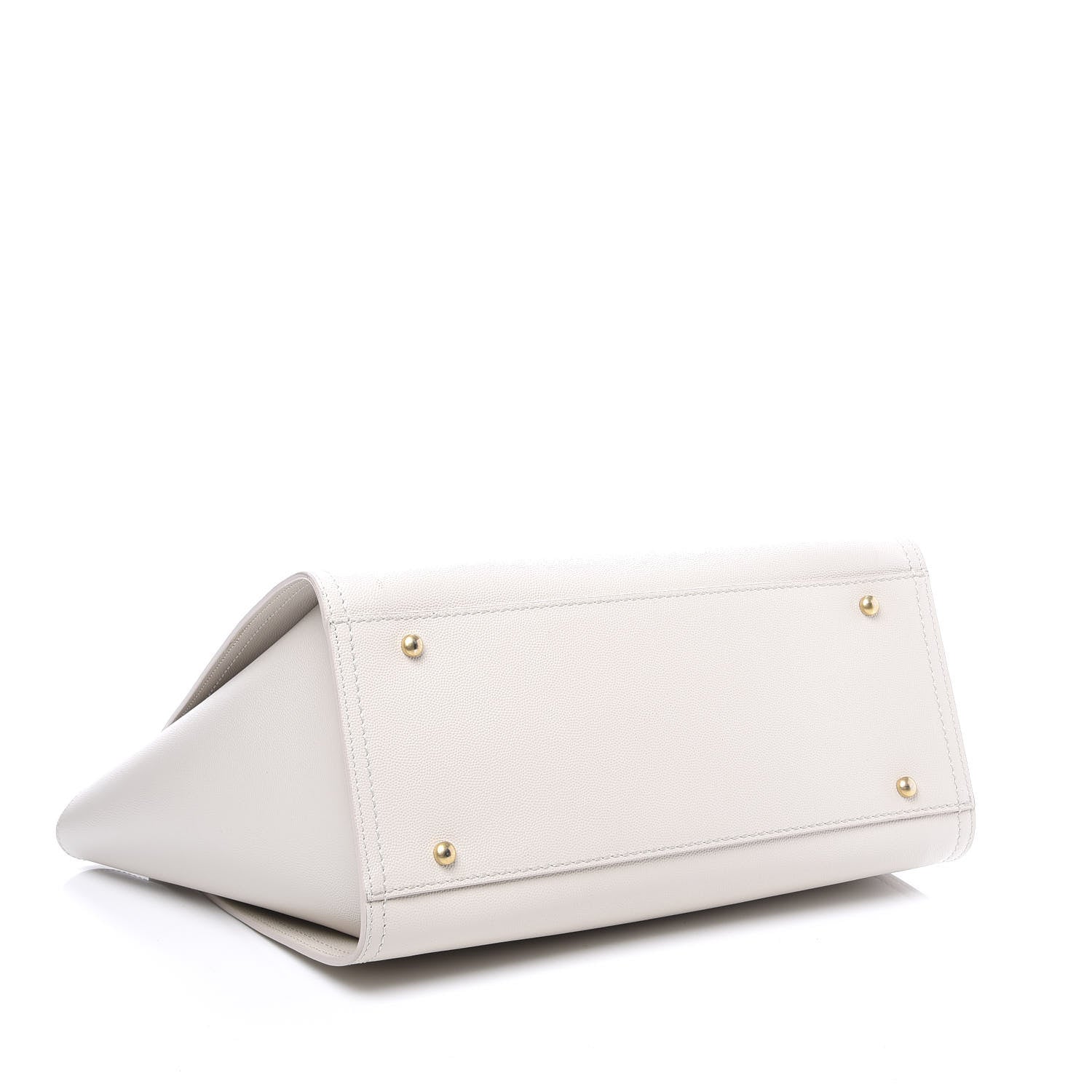 Chanel Caviar Small Studded Deauville Tote Ivory 3 of 10