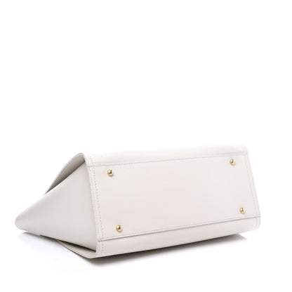 Chanel Caviar Small Studded Deauville Tote Ivory 3 of 10