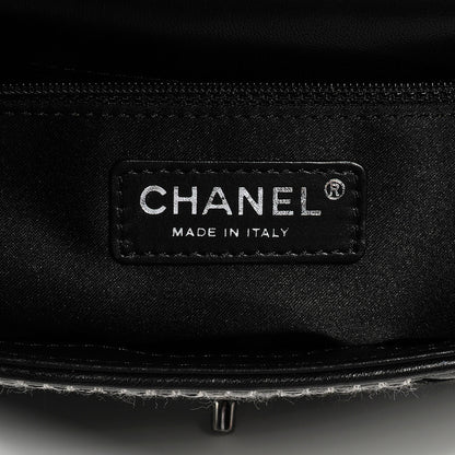 Chanel Lambskin Patchwork Stitched Small Flap Black 6 of 7