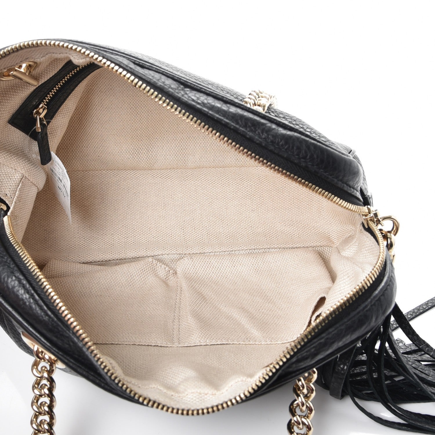 Gucci Pebbled Calfskin Small Soho Bowler Black 5 of 7
