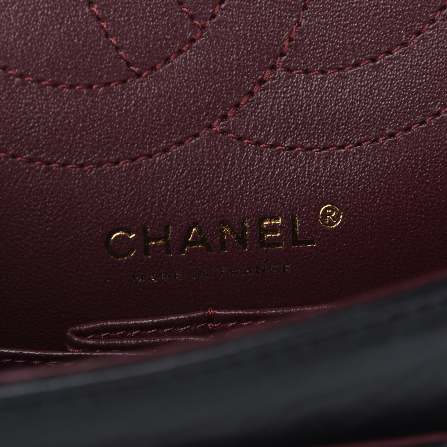 Aged Calfskin Lucky Charms 2.55 Reissue 225 Flap Black