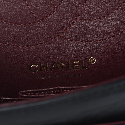 Chanel Aged Calfskin Lucky Charms 2.55 Reissue 225 Flap Black 6 of 10