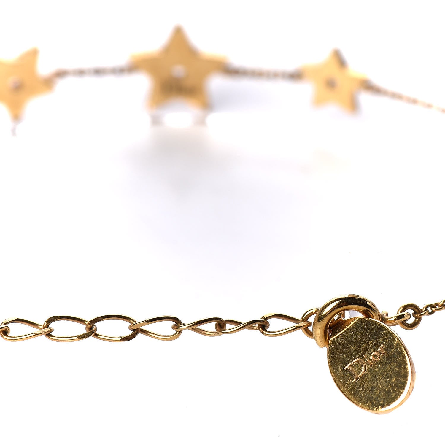 Christian Dior Star Charms Bracelet Gold 3 of 6