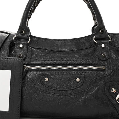 Balenciaga Agneau Classic Silver Hardware First Gris Fossile 7 of 9