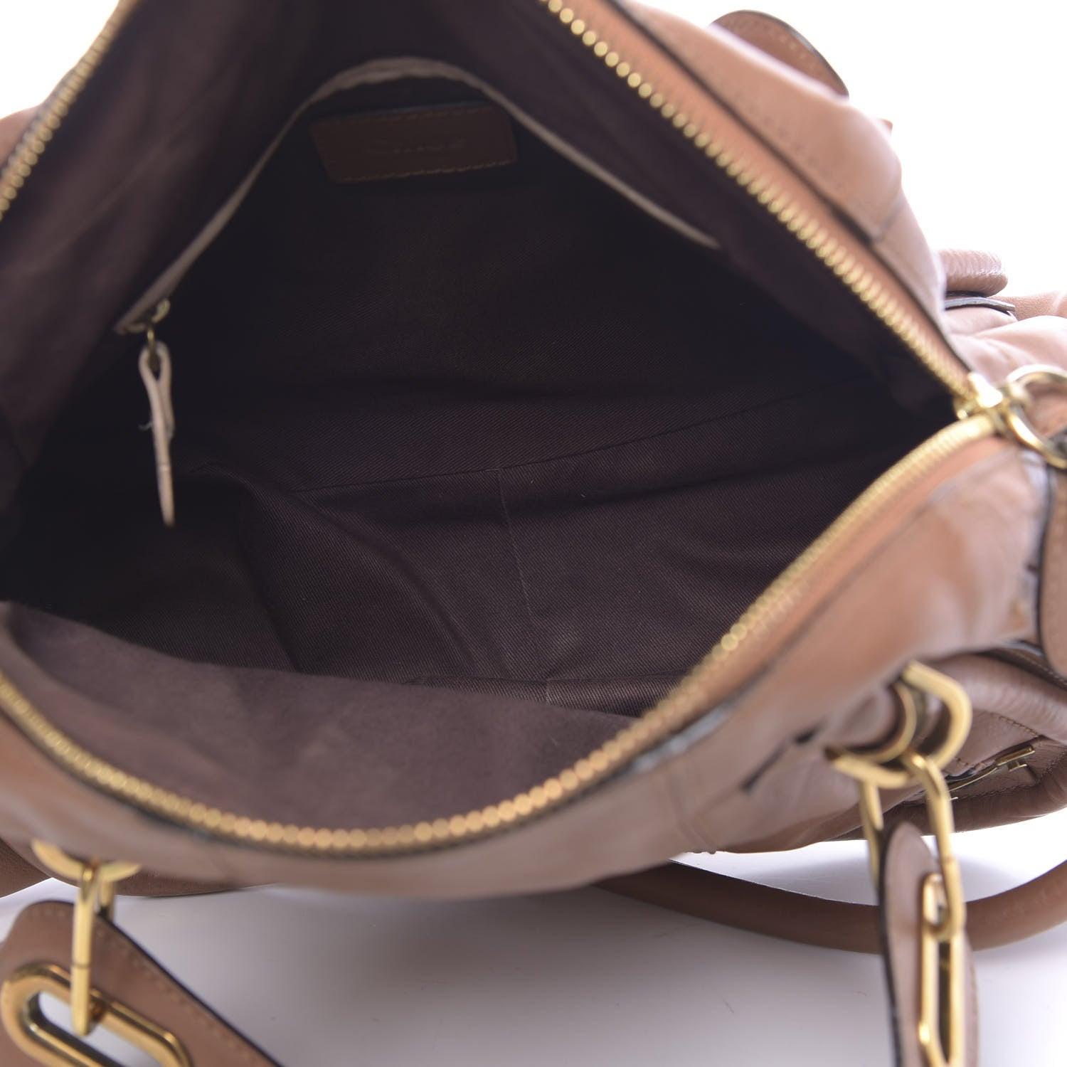 Chloe Calfskin Medium Paraty Speculoos Brown 5 of 17