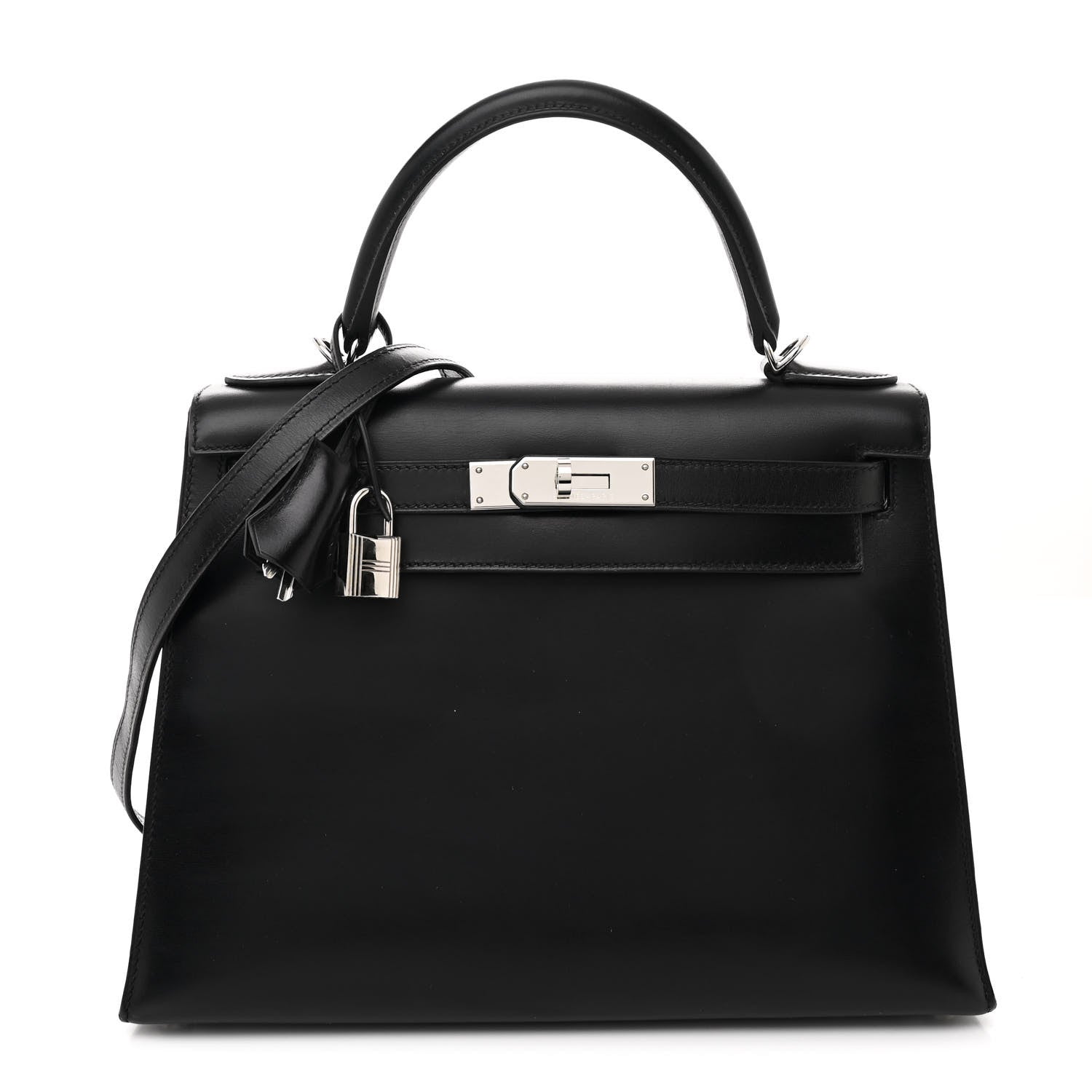 Hermes Box Kelly Sellier 28 Black 1 of 16