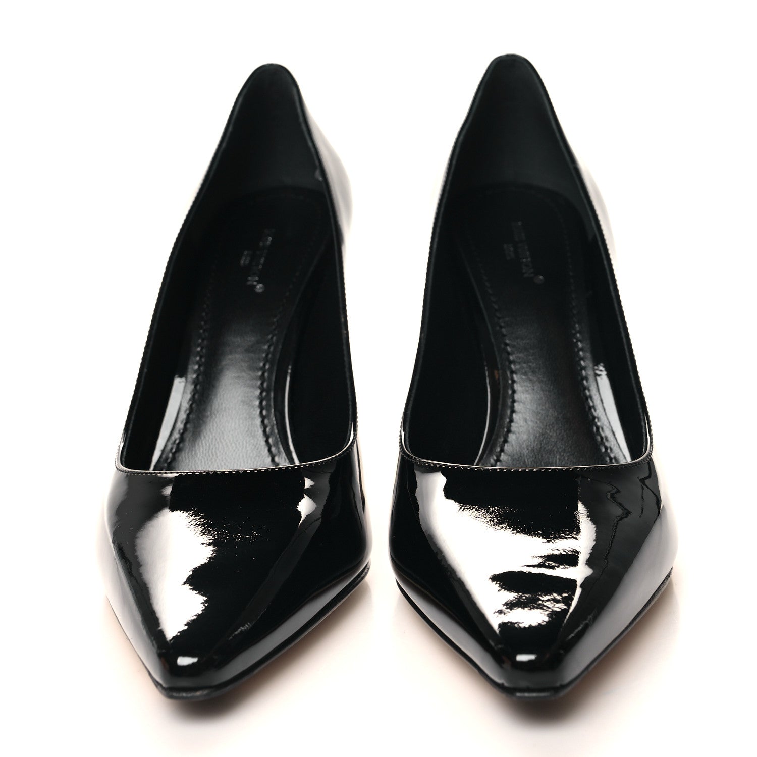 Louis Vuitton Patent Sparkle Pumps 38 Black 37.5 Black 2 of 9