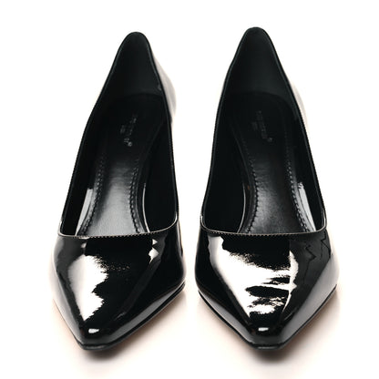 Louis Vuitton Patent Sparkle Pumps 38 Black 37.5 Black 2 of 9