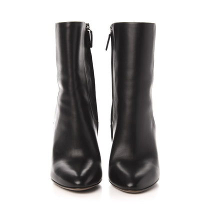 Gucci Nappa Horsebit Ankle Boots 36 Black 2 of 10