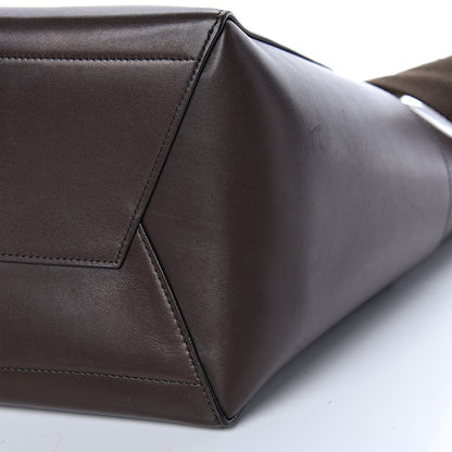 Celine Supersoft Calfskin Sangle Bucket Bag Wood 9 of 16