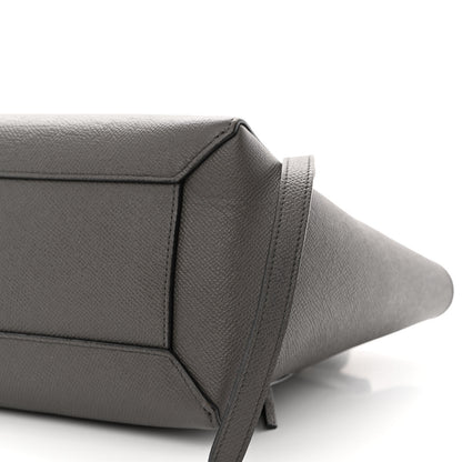 Celine Grained Calfskin Nano Belt Bag Grey 10 of 12