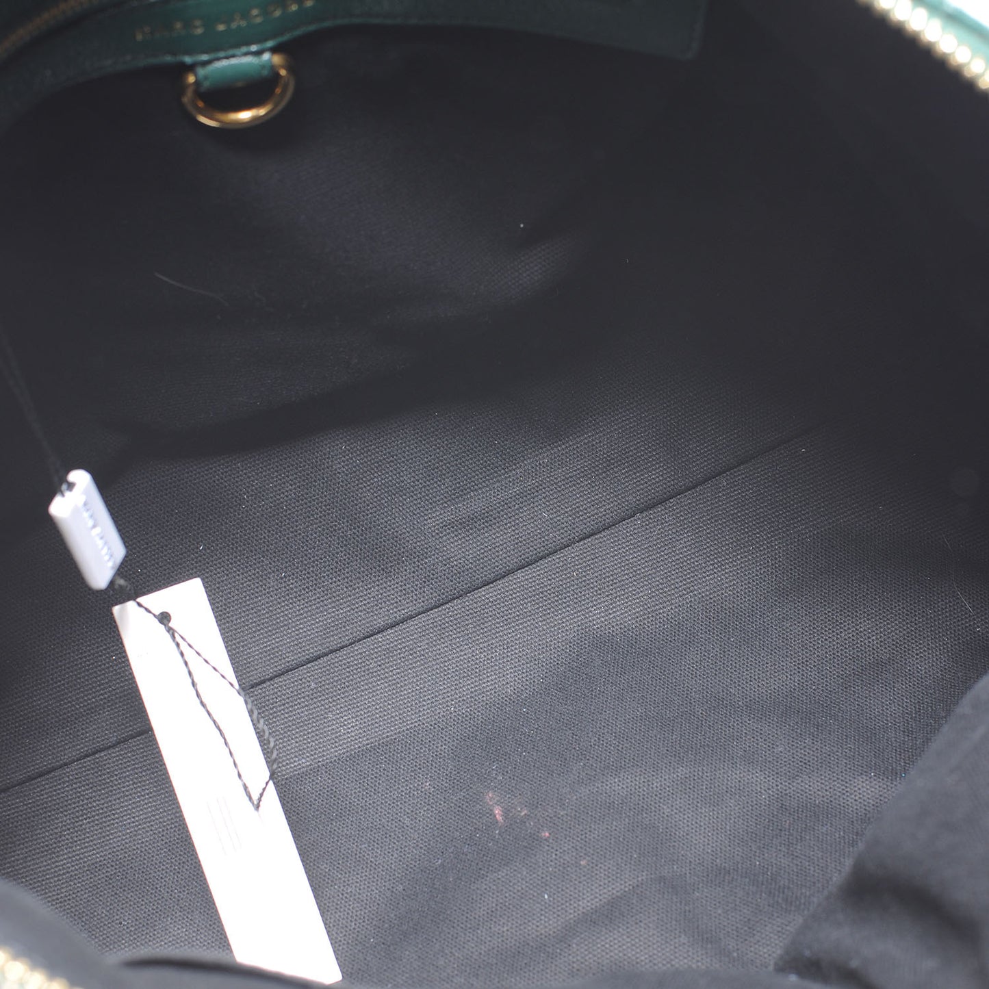 Leather Quilted Bruna Tote Teal