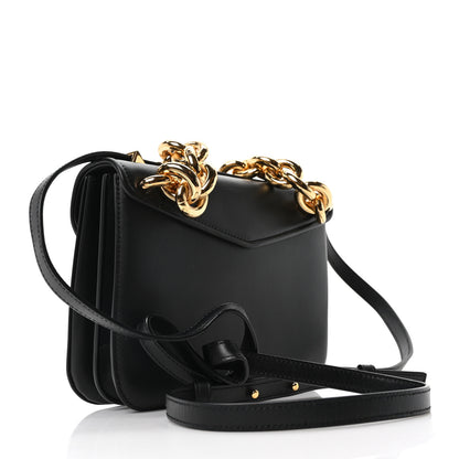 Bottega Veneta Calfskin Mount Envelope Bag Black 3 of 9