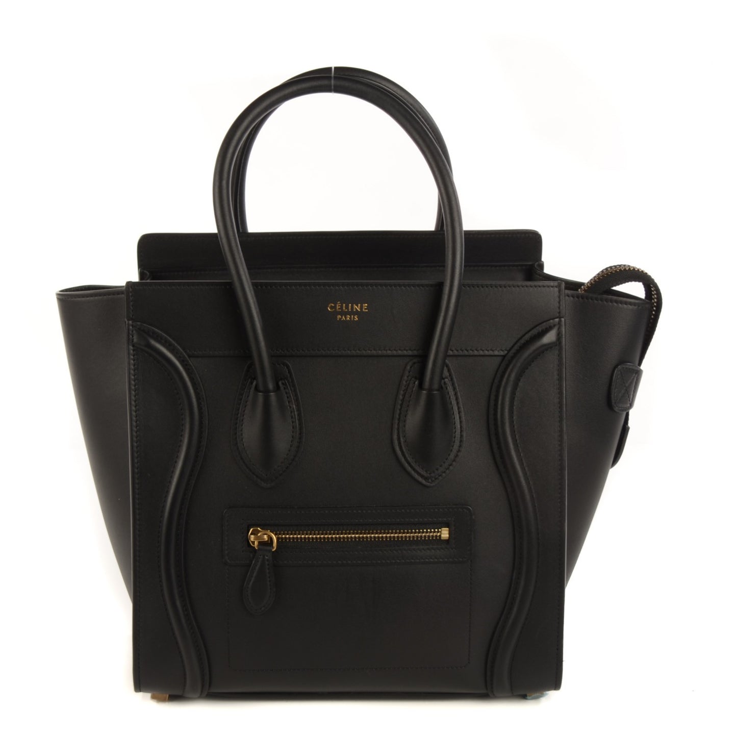 Smooth Calfskin Micro Luggage Black