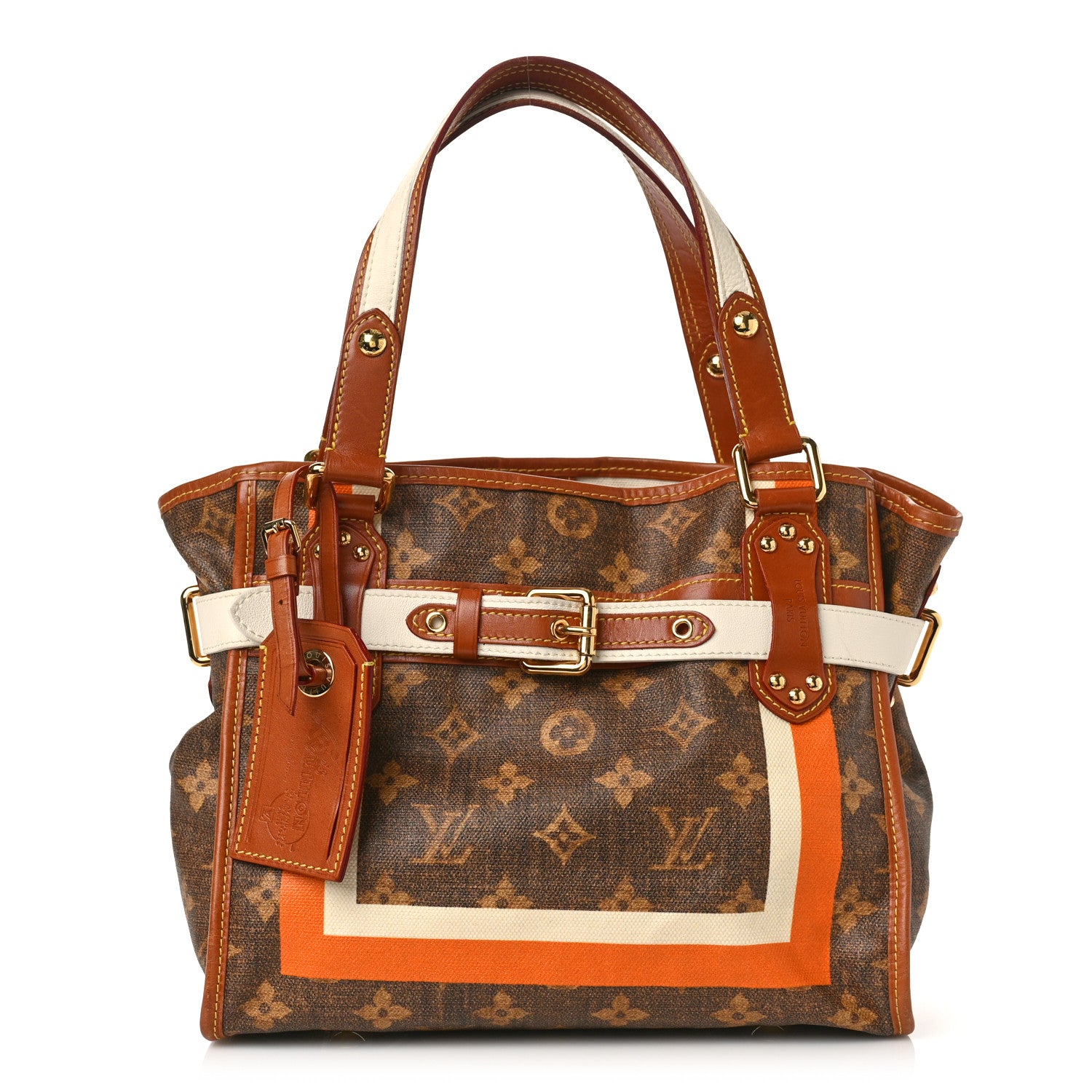 Louis Vuitton Monogram Rayures Tisse Sac PM 1 of 9