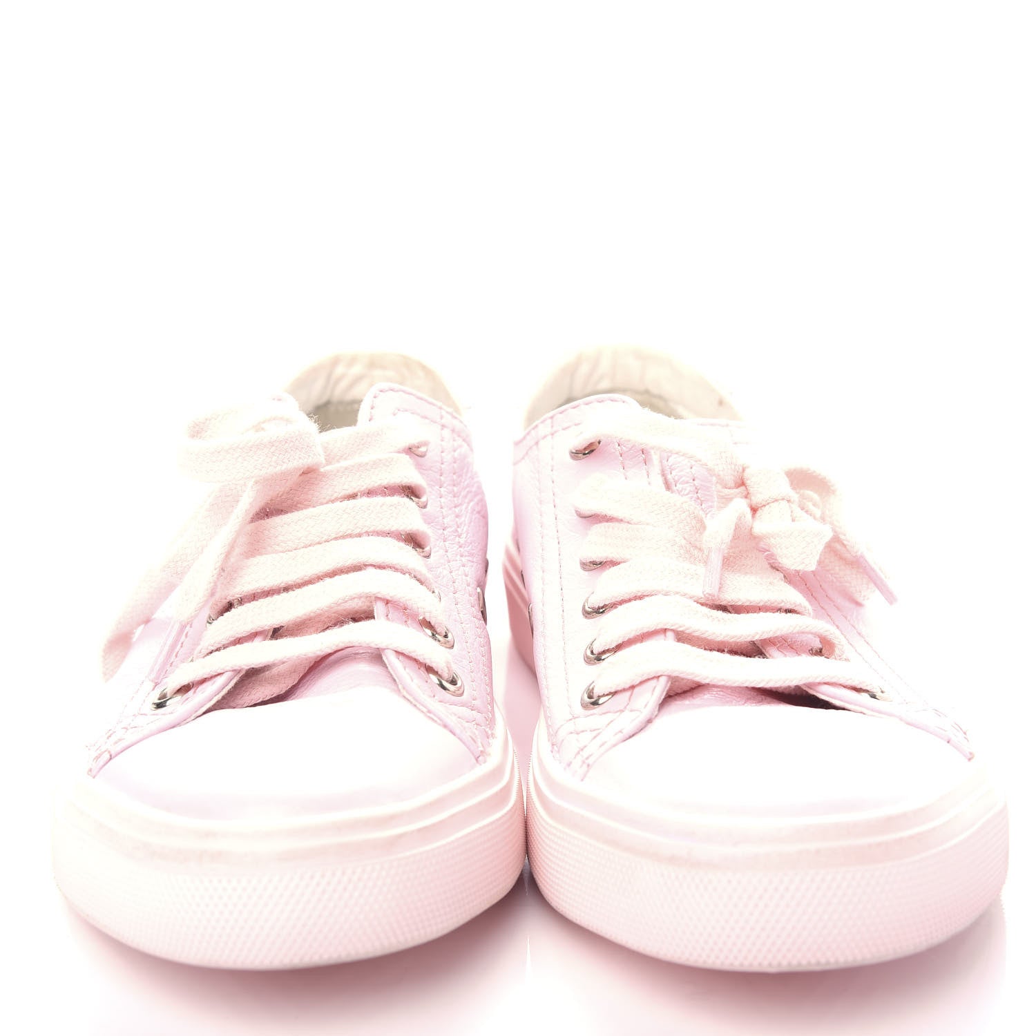 Saint Laurent Calfskin Distressed Bedford Low Top Sneakers 36 Fanne Rose 5 of 11