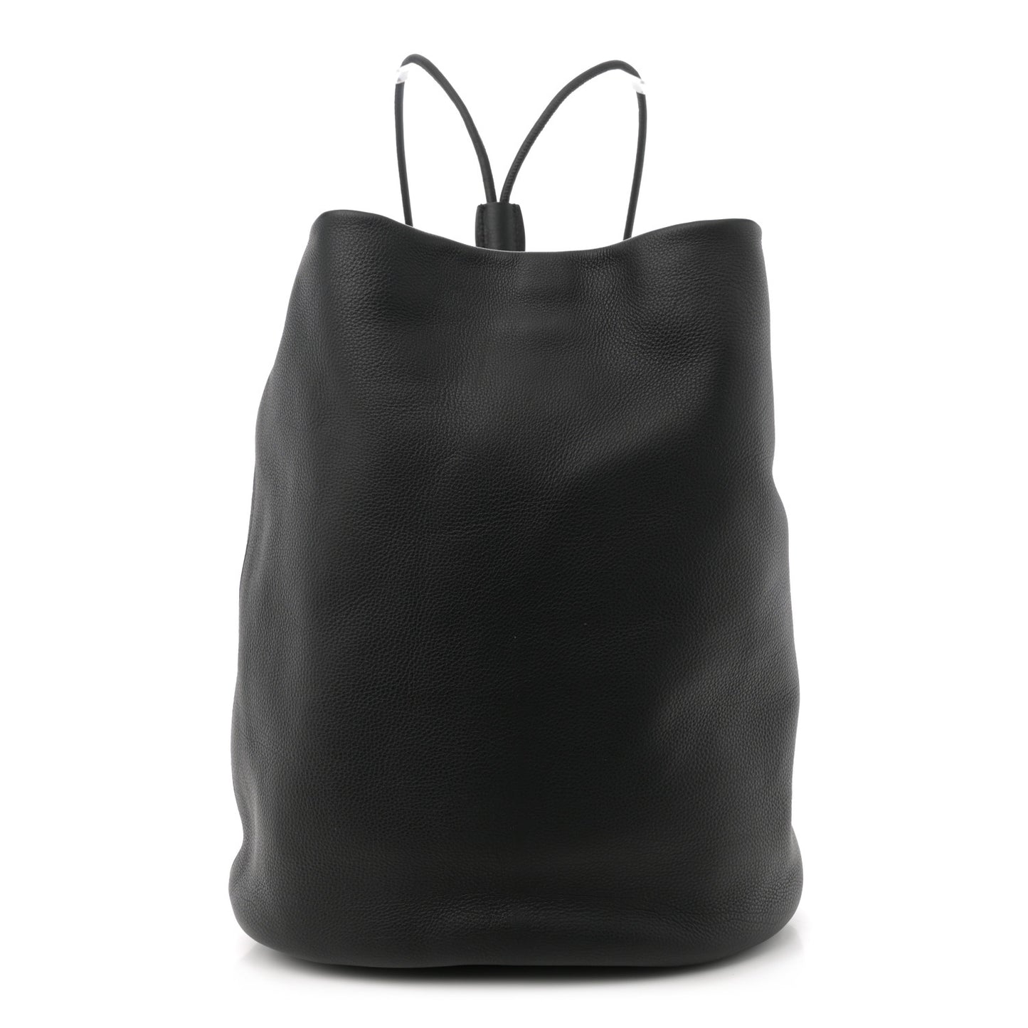 Grained Calfskin Joe Backpack Black