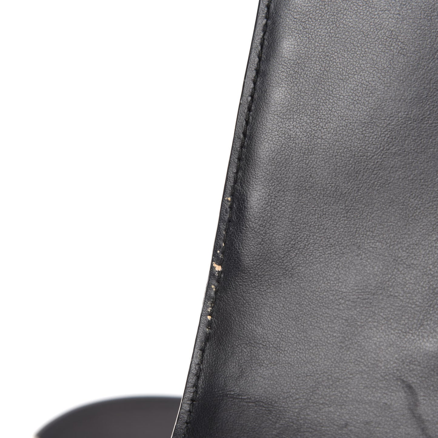 Calf Hair City Calfskin Studded Cahier Bag Black