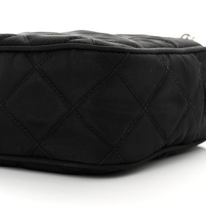 Prada Nylon Tessuto Impuntu Quilted Bandoliera Crossbody Bag Black 10 of 10