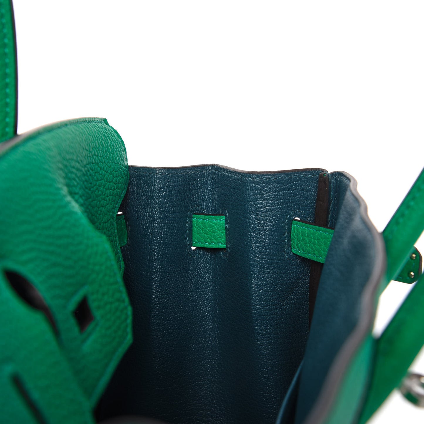 Togo Verso Birkin 25 Menthe Vert Bosphore