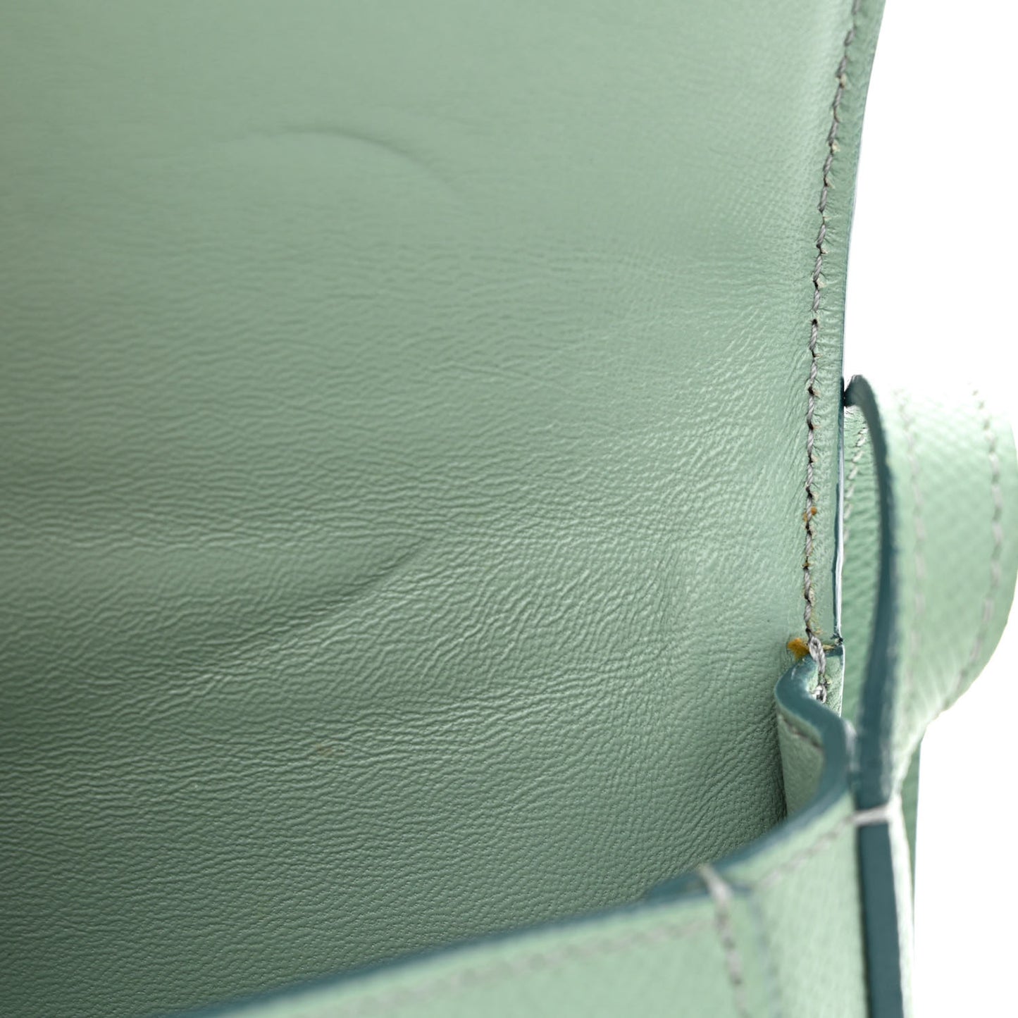 Baby Grained Calfskin Small Trotteur Jade