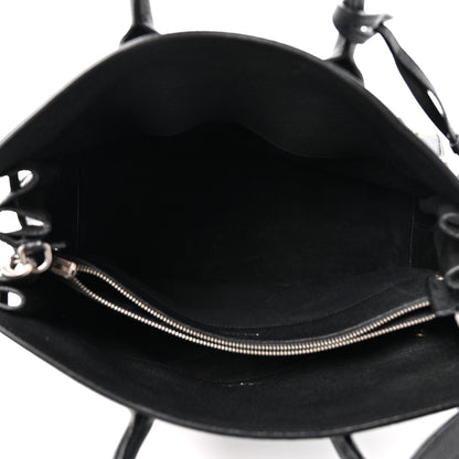 Saint Laurent Grained Calfskin Small Supple Sac De Jour Black 5 of 11