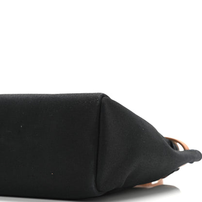 Hermes Barenia Toile Herbag 2 in 1 PM Black 9 of 10