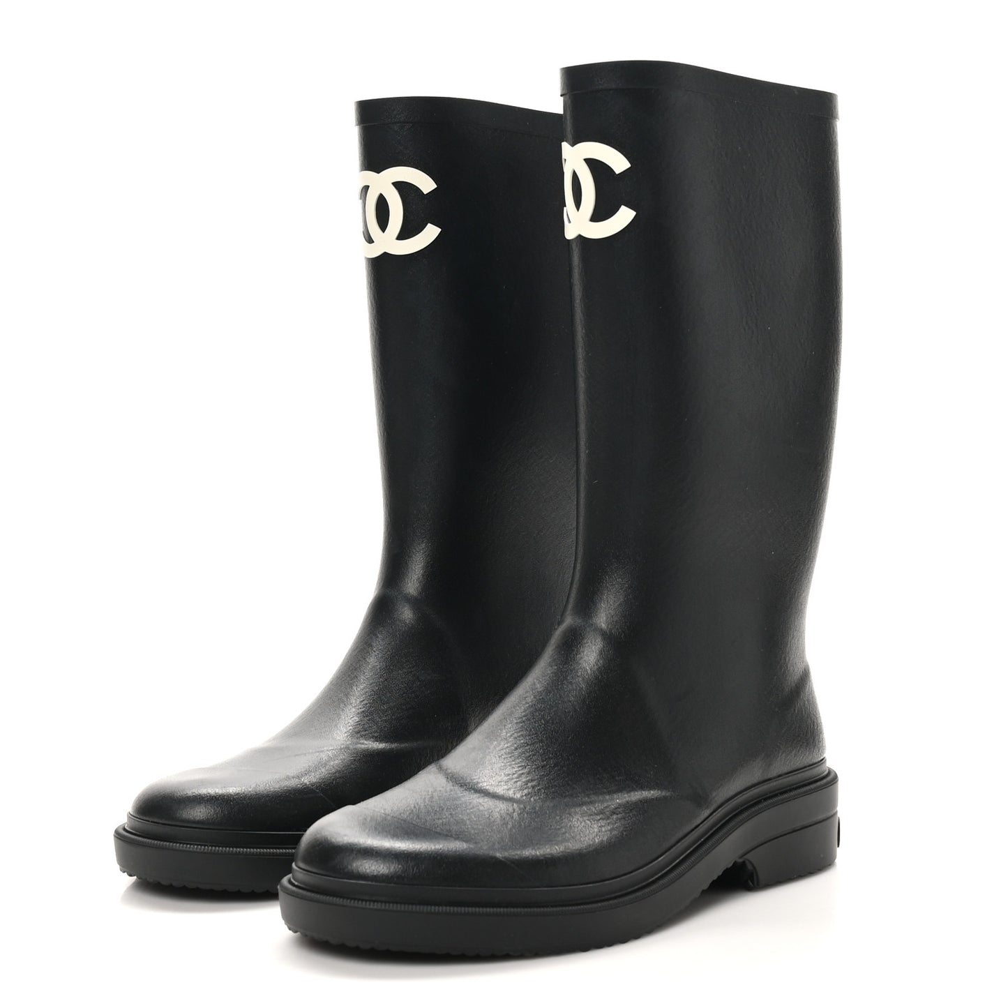 Caoutchouk CC High Boots 39 Black